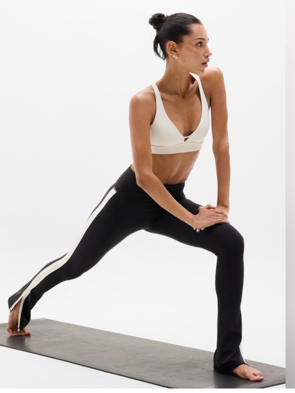 Athleta Elation Ultra High Rise Split Slim Flare Pant, Tall length - Picture 2 of 7